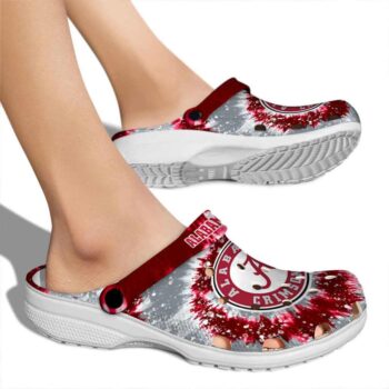 Alabama Crimson Tide Radiant Burst Effect Crocs High quality