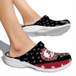 Alabama Crimson Tide Stellar Stripes Theme Crocs High quality