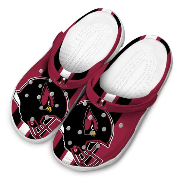 Arizona Cardinals Helmet Stripes Crocs Trendy