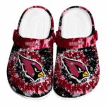 Arizona Cardinals Radiant Burst Effect Crocs Best selling