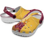 Arizona State Sun Devils Geometric Background Crocs Latest Model