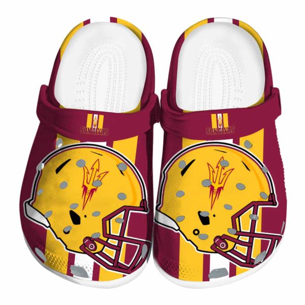 Arizona State Sun Devils Helmet Stripes Crocs Best selling