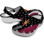 Arizona State Sun Devils Stellar Stripes Theme Crocs Latest Model