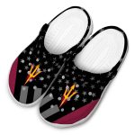 Arizona State Sun Devils Stellar Stripes Theme Crocs Trendy