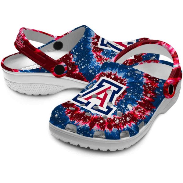 Arizona Wildcats Radiant Burst Effect Crocs Latest Model