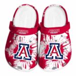 Arizona Wildcats Splatter Graphics Crocs Best selling