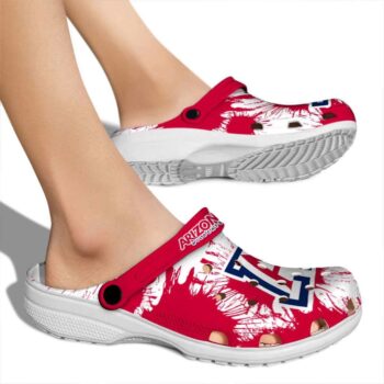 Arizona Wildcats Splatter Graphics Crocs High quality