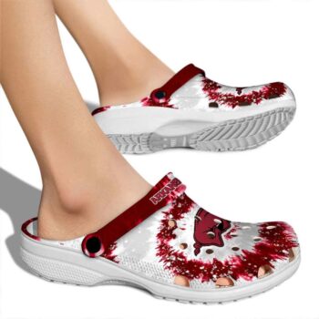 Arkansas Razorbacks Radiant Burst Effect Crocs High quality