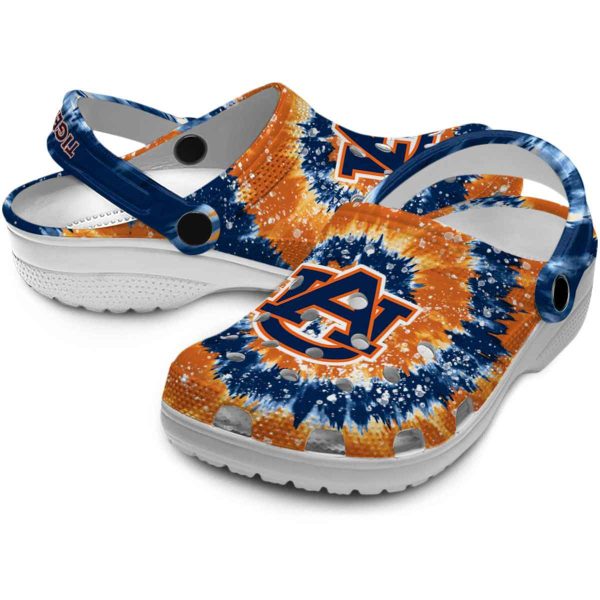 Auburn Tigers Radiant Burst Effect Crocs Latest Model