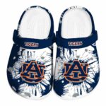 Auburn Tigers Splatter Graphics Crocs Best selling