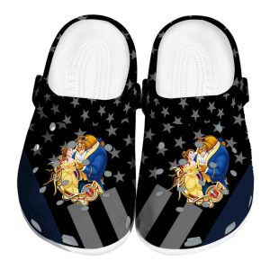 Beauty And The Beast Stellar Stripes Theme Crocs Best selling