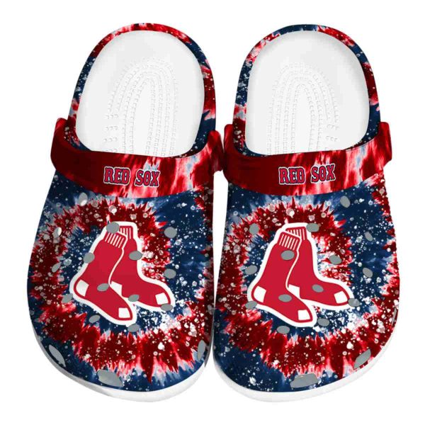 Boston Red Sox Radiant Burst Effect Crocs Best selling