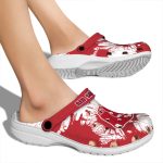 Boston Red Sox Splatter Graphics Crocs High quality