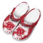 Boston Red Sox Splatter Graphics Crocs Trendy