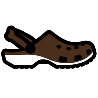 Brown Crocs