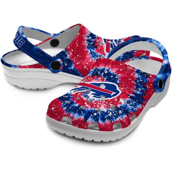 Buffalo Bills Radiant Burst Effect Crocs Latest Model