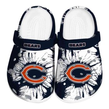 Chicago Bears Splatter Graphics Crocs Best selling