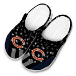 Chicago Bears Stellar Stripes Theme Crocs Trendy