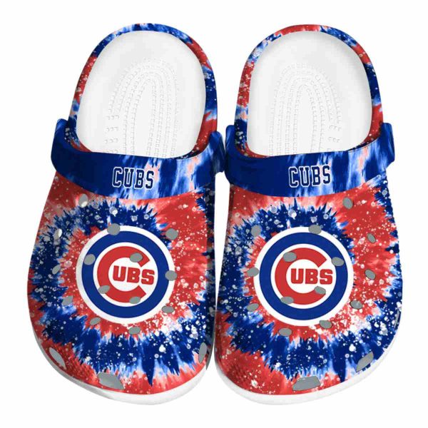 Chicago Cubs Radiant Burst Effect Crocs Best selling