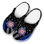 Chicago Cubs Stellar Stripes Theme Crocs Trendy