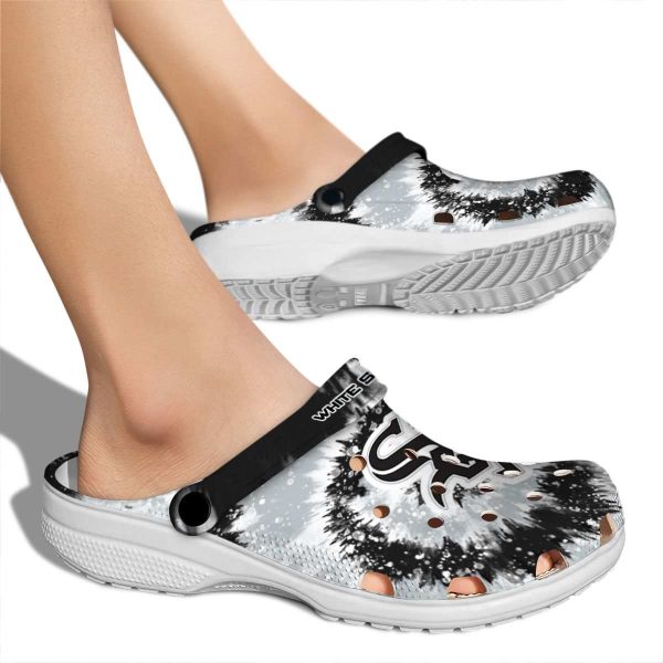 Chicago White Sox Radiant Burst Effect Crocs High quality