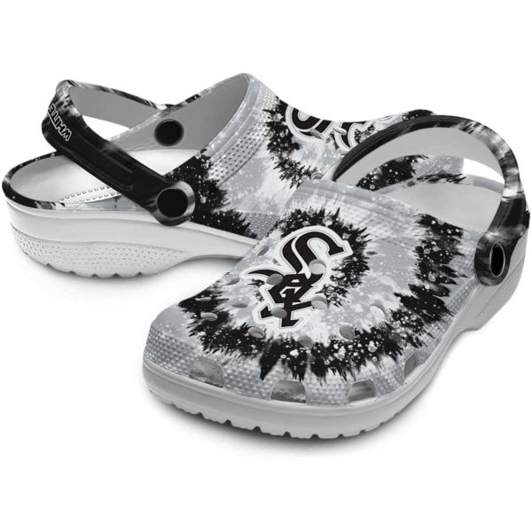 Chicago White Sox Radiant Burst Effect Crocs Latest Model