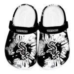 Chicago White Sox Splatter Graphics Crocs Best selling