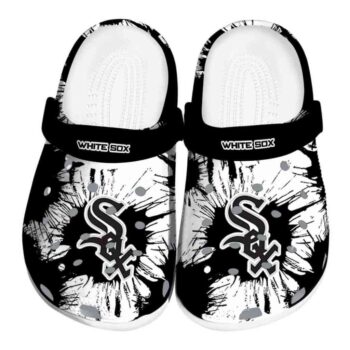 Chicago White Sox Splatter Graphics Crocs Best selling