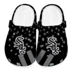 Chicago White Sox Stellar Stripes Theme Crocs Best selling