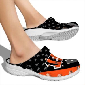 Cincinnati Bengals Stellar Stripes Theme Crocs High quality