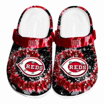 Cincinnati Reds Radiant Burst Effect Crocs Best selling