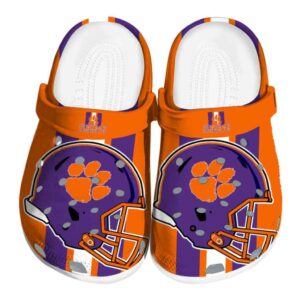 Clemson Tigers Helmet Stripes Crocs Best selling