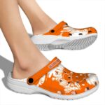 Clemson Tigers Splatter Graphics Crocs Best selling