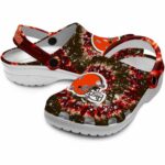 Cleveland Browns Radiant Burst Effect Crocs Best selling