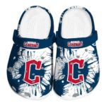Cleveland Guardians Splatter Graphics Crocs Best selling