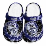 Colorado Rockies Radiant Burst Effect Crocs Best selling