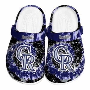 Colorado Rockies Radiant Burst Effect Crocs Best selling