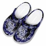 Colorado Rockies Radiant Burst Effect Crocs Best selling