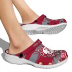 Custom Alabama Crimson Tide Paint Splatter Graphics Crocs Best selling
