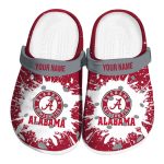 Custom Alabama Crimson Tide Splash Art Crocs Best selling