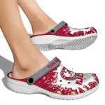 Custom Alabama Crimson Tide Splash Art Crocs Best selling