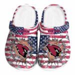 Custom Arizona Cardinals Freedom Splinter Crocs Best selling