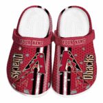 Custom Arizona Diamondbacks Contrasting Stripes Crocs Best selling