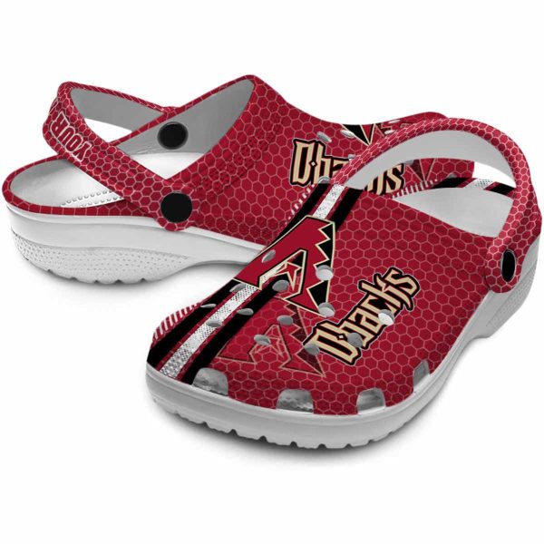 Custom Arizona Diamondbacks Contrasting Stripes Crocs Latest Model