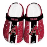 Custom Arizona Diamondbacks Vertical Stripes Crocs Best selling
