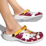 Custom Arizona State Sun Devils Splatter Pattern Crocs Best selling