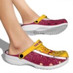 Custom Arizona State Sun Devils Vertical Stripes Crocs Best selling