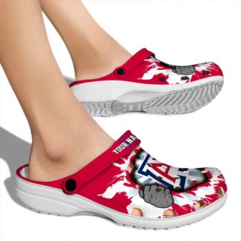 Custom Arizona Wildcats Gripping Hand Crocs High quality
