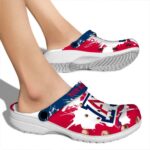 Custom Arizona Wildcats Splatter Pattern Crocs Best selling
