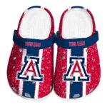 Custom Arizona Wildcats Vertical Stripes Crocs Best selling
